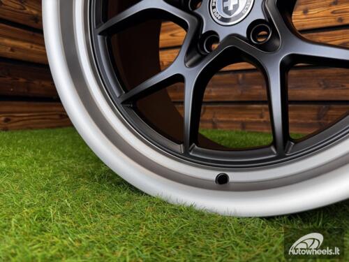 Ratlankis HRE Premium Mesh Performance R18X10.5J 5X112/5X114.3 ET12  73.1 Matt Black Machine Lip