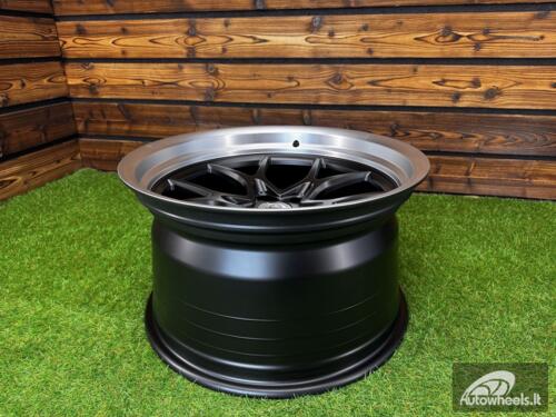 Ratlankis HRE Premium Mesh Performance R18X10.5J 5X112/5X114.3 ET12  73.1 Matt Black Machine Lip