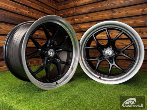 Ratlankis HRE Premium Mesh Performance R18X10.5J 5X112/5X114.3 ET12  73.1 Matt Black Machine Lip