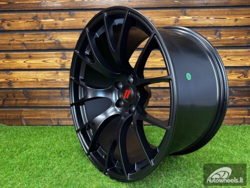 Ratlankis Dodge SRT Widebody Style | R20X11J 5X115 ET-2.5 71.5 Satin Black