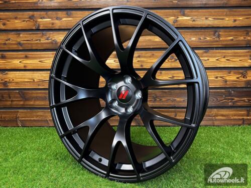 Ratlankis Dodge SRT Widebody Style | R20X11J 5X115 ET-2.5 71.5 Satin Black
