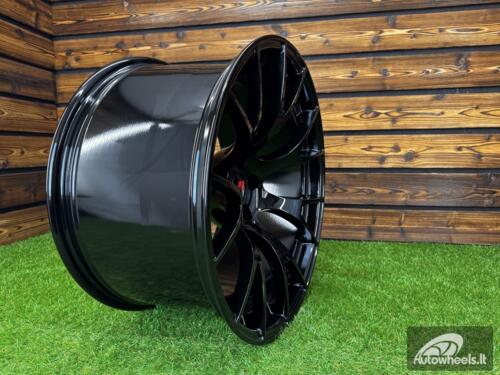 Ratlankis Dodge SRT Widebody Style | R20X11J 5X115 ET-2.5 71.5 Gloss Black