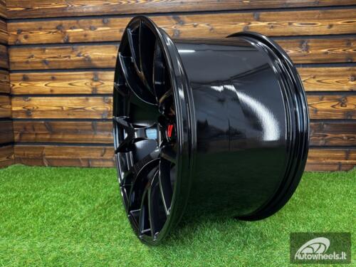 Ratlankis Dodge SRT Widebody Style | R20X11J 5X115 ET-2.5 71.5 Gloss Black