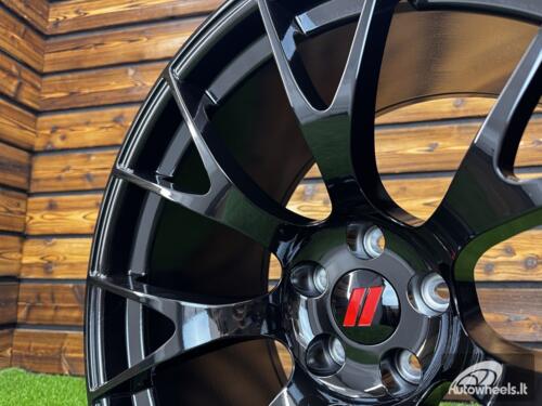 Ratlankis Dodge SRT Widebody Style | R20X11J 5X115 ET-2.5 71.5 Gloss Black