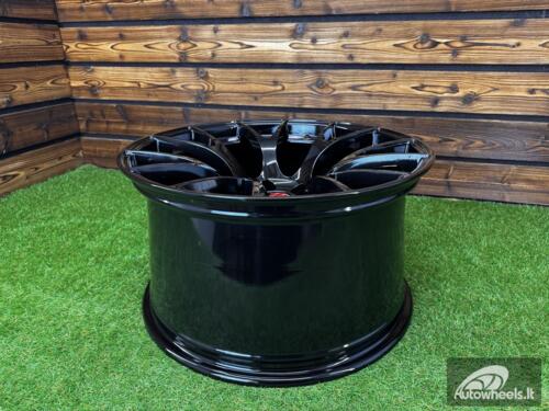 Ratlankis Dodge SRT Widebody Style | R20X11J 5X115 ET-2.5 71.5 Gloss Black