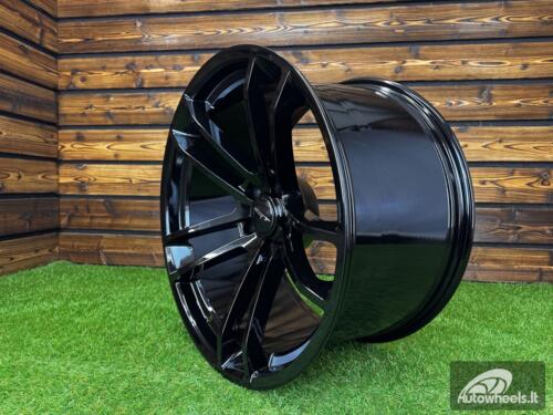Ratlankis Dodge Charger Challenger SRT Widebody Style | R20X11J 5X115 ET-2.5 71.5 Gloss Black