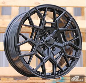 Ratlankis R18x8  5X160  ET  50  65.1  HF5227  Gloss Black (GB)  For FORD  (M)  (HYBRID FORGED 1050kg)
