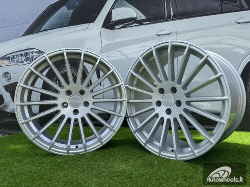 Ratlankis | R21x9 5X112 ET 30 66.6 HX010 Silver Shining (SS) For HAXER (Z7) (Rear+Front) AKC