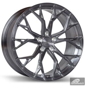 Ratlankis FORGED FORZZA TITAN 9,5X21 5X130 ET61 71,6 Brushed + grey clear coat