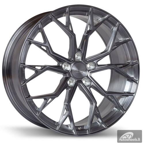 Ratlankis FORGED FORZZA TITAN 9,5X21 5X130 ET61 71,6 Brushed + grey clear coat