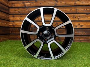 Ratlankis R15x6 4X98 ET 35 58.1 BK746 Black Polished (MB) For FIAT (R+P) AKC