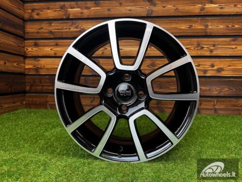 Ratlankis R15x6 4X98 ET 35 58.1 BK746 Black Polished (MB) For FIAT (R+P) AKC