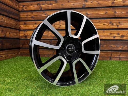 Ratlankis R15x6 4X98 ET 35 58.1 BK746 Black Polished (MB) For FIAT (R+P) AKC