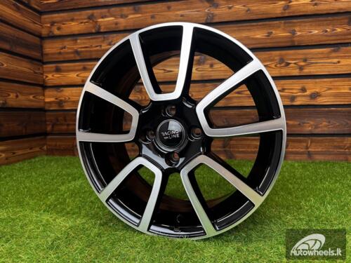 Ratlankis R15x6 4X98 ET 35 58.1 BK746 Black Polished (MB) For FIAT (R+P) AKC