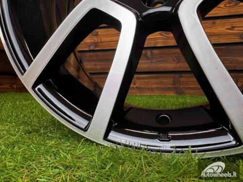 Ratlankis R15x6 4X98 ET 35 58.1 BK746 Black Polished (MB) For FIAT (R+P) AKC