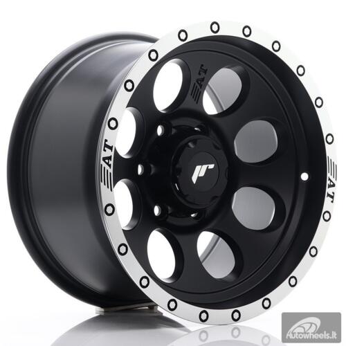 JR Wheels JRX4 16x9 ET0 6x139.7 Matt Black w/Machined Lip