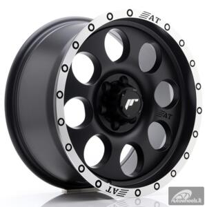 JR Wheels JRX4 17x8.5 ET20 6x139.7 Matt Black w/Machined Lip