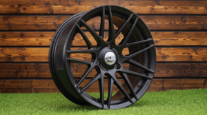Ratlankis | R16x5.5 3X112 ET 30 57.1 HX013 (E269165503S) Black Half Matt (BLHM) For SMART (R) (Front) AKC