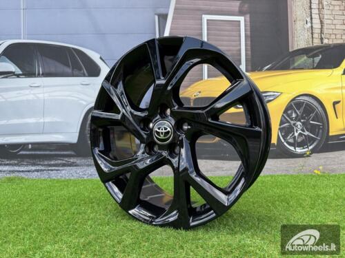 Ratlankis | R17x7  5X114.3  ET  45  60.1  FE132  (FBX405)  Black (BL)  For TOYOT AKC