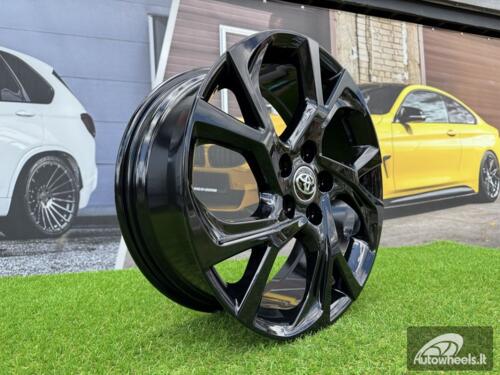 Ratlankis | R17x7  5X114.3  ET  45  60.1  FE132  (FBX405)  Black (BL)  For TOYOT AKC