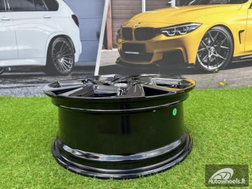 Ratlankis | R17x7  5X114.3  ET  45  60.1  FE132  (FBX405)  Black (BL)  For TOYOT AKC