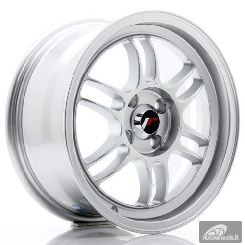 JR Wheels JR7 15x7 ET38 4x100 Silver