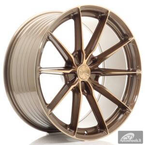 JR Wheels JR37 21x11 ET11-55 5H BLANK Platinum Bronze