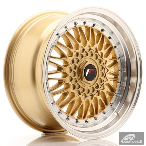 JR Wheels JR9 17x8,5 ET20 4x100/108 Gold w/Machined Lip