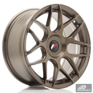 JR Wheels JR18 17x8 ET35 Blank Bronze