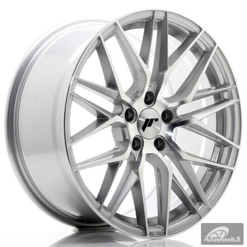 JR Wheels JR28 18x8,5 ET35 5x120 Silver Machined Face