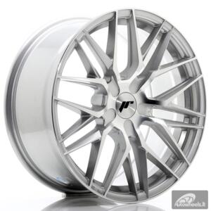 JR Wheels JR28 18x8,5 ET20-40 5H BLANK Silver Machined Face