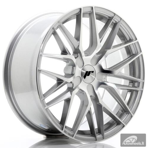 JR Wheels JR28 18x8,5 ET20-40 5H BLANK Silver Machined Face