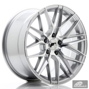 JR Wheels JR28 18x9,5 ET35 5x120 Silver Machined Face