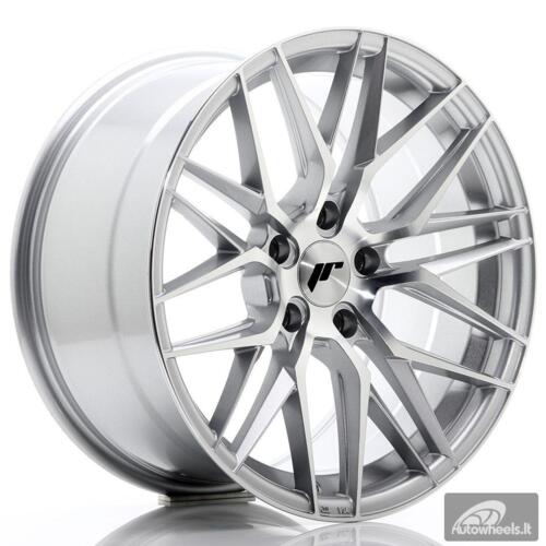 JR Wheels JR28 18x9,5 ET35 5x120 Silver Machined Face