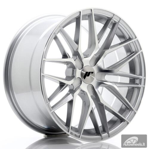 JR Wheels JR28 18x9,5 ET20-40 5H BLANK Silver Machined Face