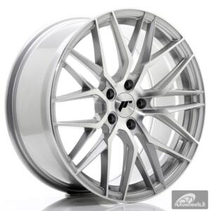 JR Wheels JR28 19x8,5 ET35 5x120 Silver Machined Face
