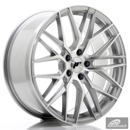 JR Wheels JR28 19x8,5 ET35 5x120 Silver Machined Face
