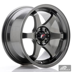 JR Wheels JR3 15x8 ET25 4x100/108 Gun Metal