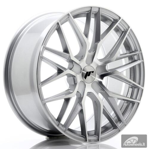 JR Wheels JR28 19x8,5 ET20-40 5H BLANK Silver Machined Face