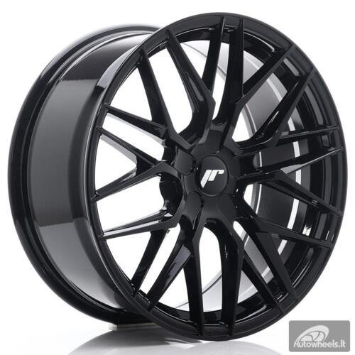 JR Wheels JR28 19x8,5 ET20-40 5H BLANK Gloss Black