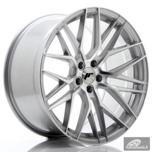 JR Wheels JR28 20x10 ET40 5x112 Silver Machined Face