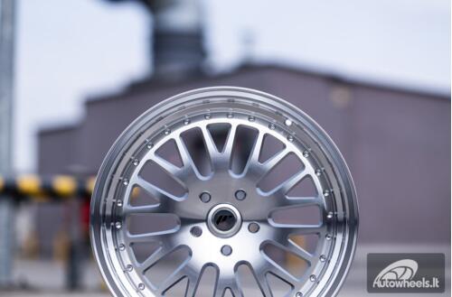 JR Wheels JR10 15x8 ET20 4x100/108 Silver Machined Face