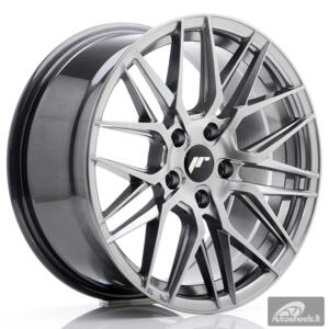 JR Wheels JR28 17x8 ET35 5x100 Hyper Black