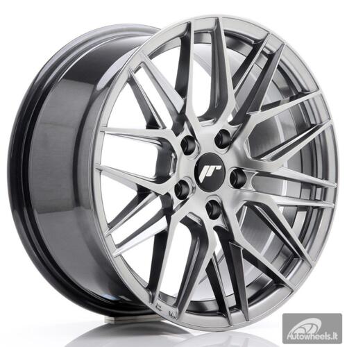 JR Wheels JR28 17x8 ET35 5x100 Hyper Black