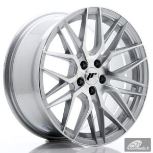 JR Wheels JR28 17x8 ET40 5x114,3 Silver Machined Face