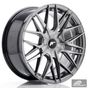 JR Wheels JR28 17x8 ET25-40 BLANK Hyper Black