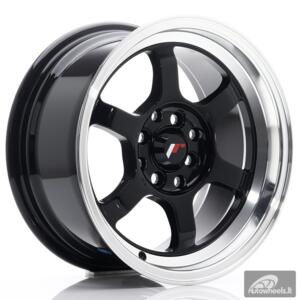 JR Wheels JR12 15x7,5 ET26 4x100/114 Gloss Black