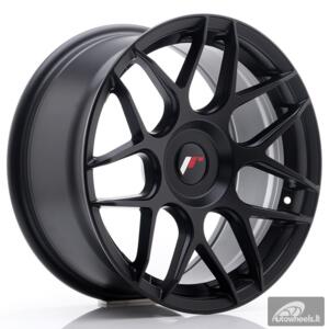 JR Wheels JR18 17x8 ET35 Blank Matt Black