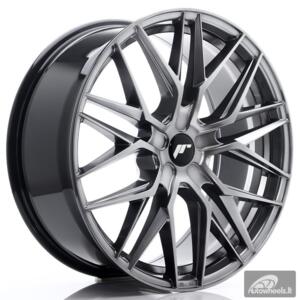 JR Wheels JR28 21x9 ET15-45 5H BLANK Hyper Black