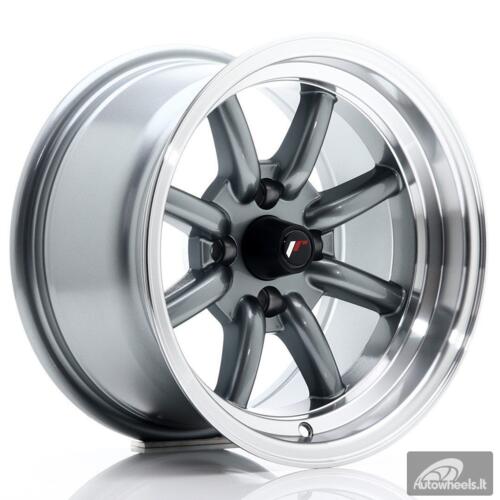 JR Wheels JR19 14x8 ET-13 4x100 Gun Metal